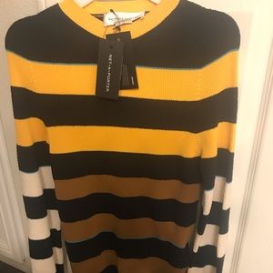NWT Victoria Beckham cotton blend sweater extra small